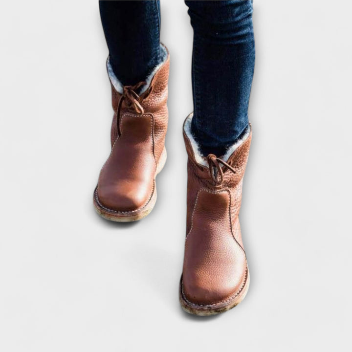 Zeita-Botas impermeáveis com forro de lã