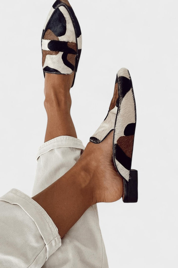 Ariadne- Mocassins com Padrão Abstrato