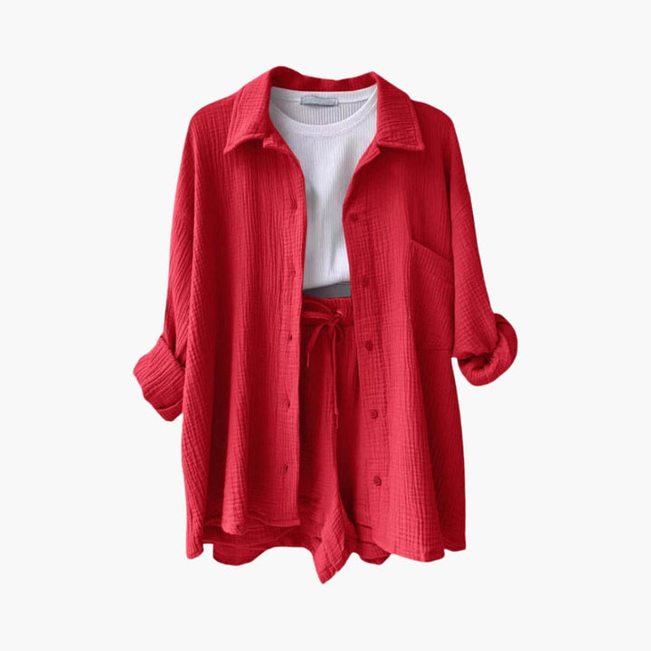 Vitoria | Conjunto de duas peças chique e descontraído