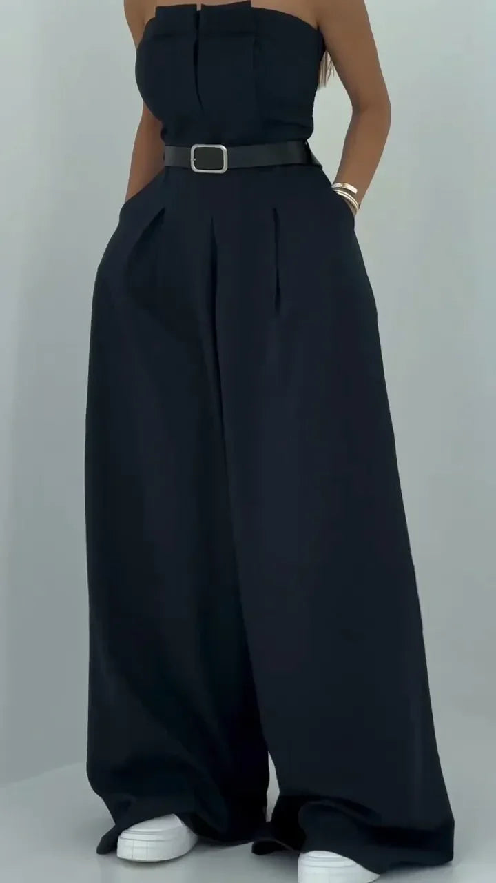 Maria™ - Conjunto Feminino Com Bustier + Casaco – Estilo elegante e moderno