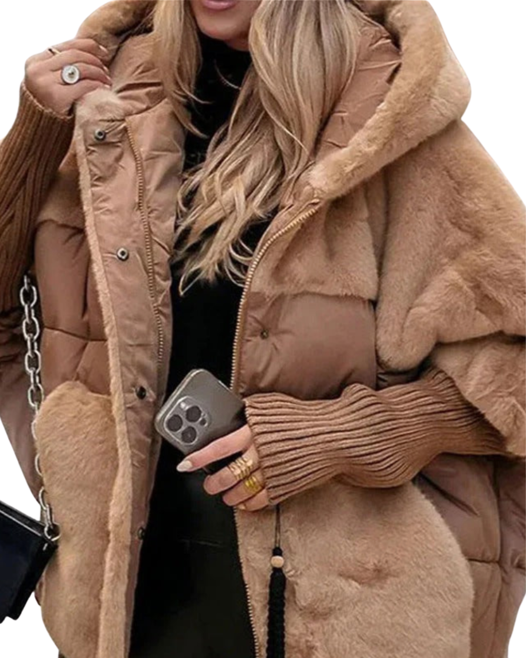 Dominika | Casaco Acolchoado com Capuz