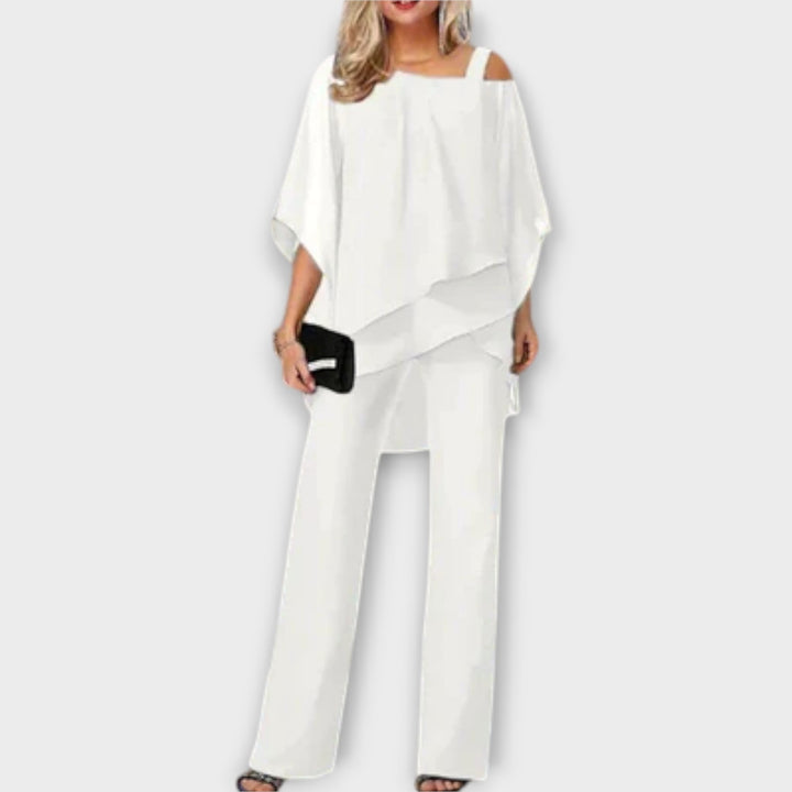 Carolina -Conjunto de noite em musselina