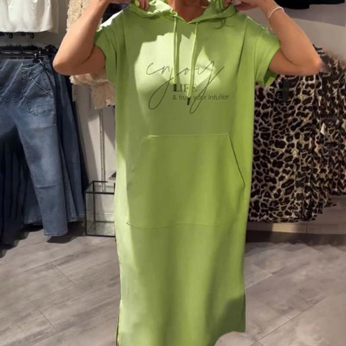 Saskia™ | Vestido casual com capuz