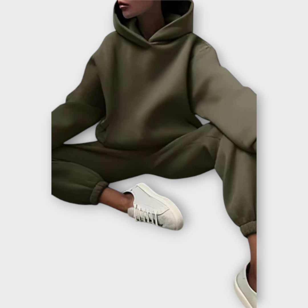 Kristine - Conjunto de fato de treino aconchegante