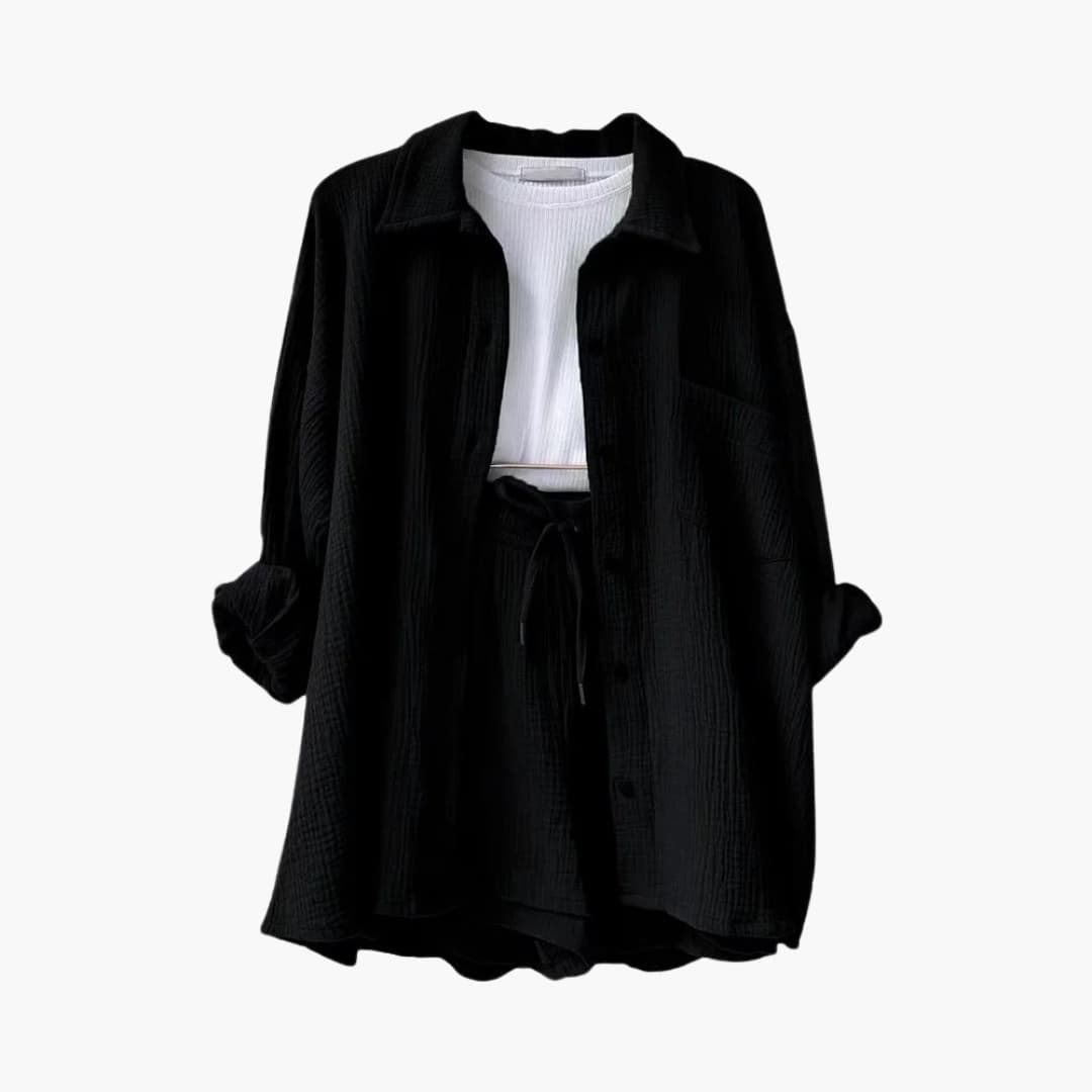 Vitoria | Conjunto de duas peças chique e descontraído