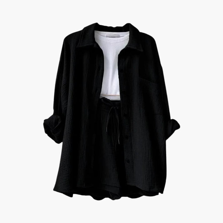 Vitoria | Conjunto de duas peças chique e descontraído