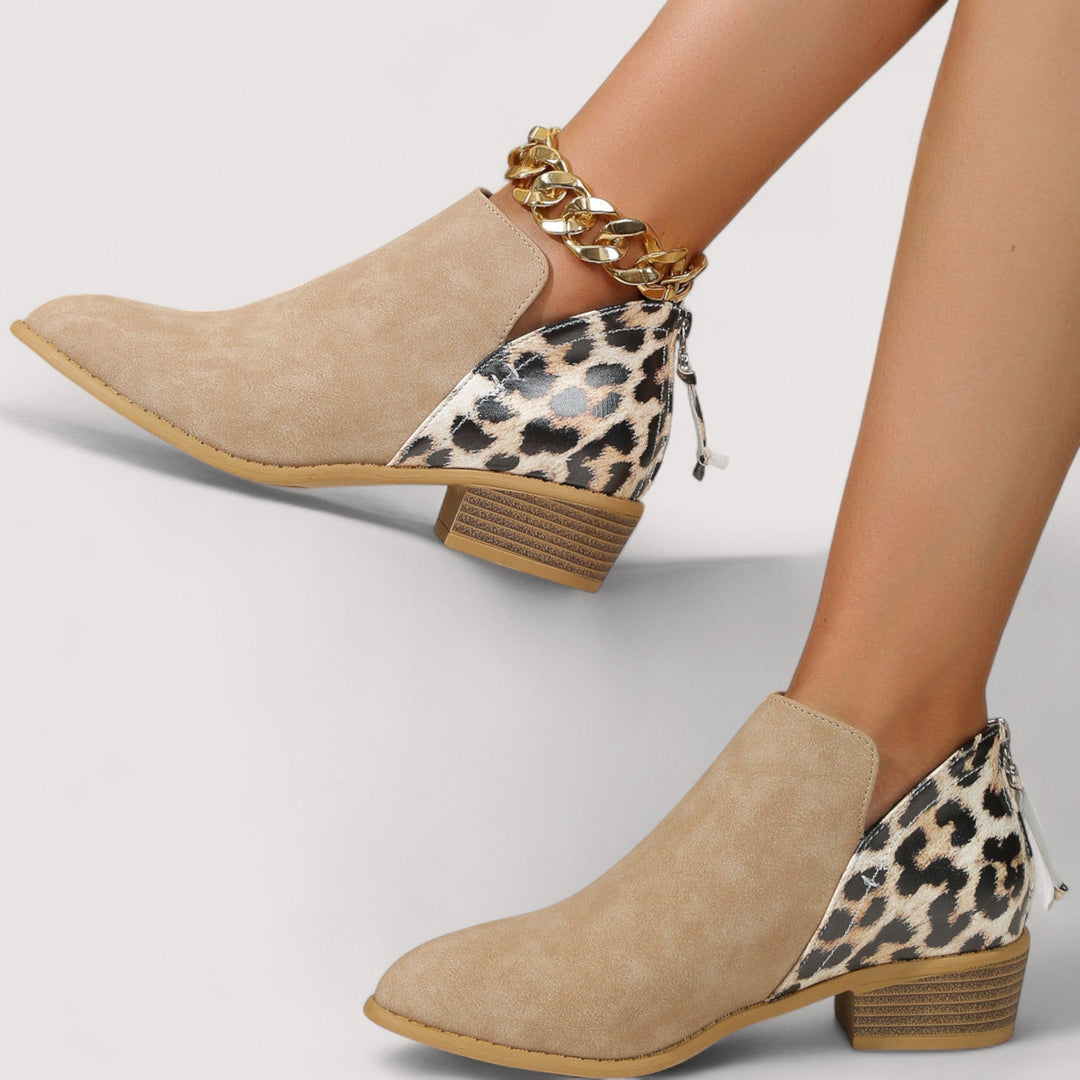 Jazmin- Botas de camurça elegantes