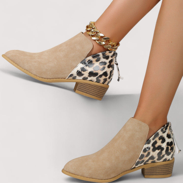 Jazmin- Botas de camurça elegantes