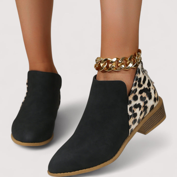 Jazmin- Botas de camurça elegantes