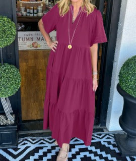 Carlota | Vestido Maxi com Movimento