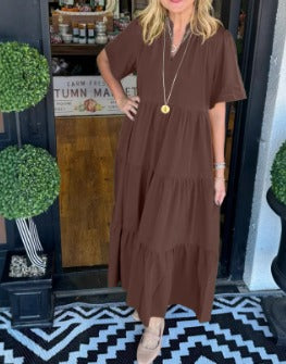 Carlota | Vestido Maxi com Movimento