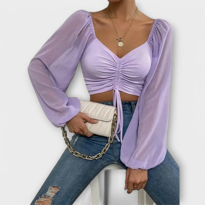 Jacqueline - Blusa versátil