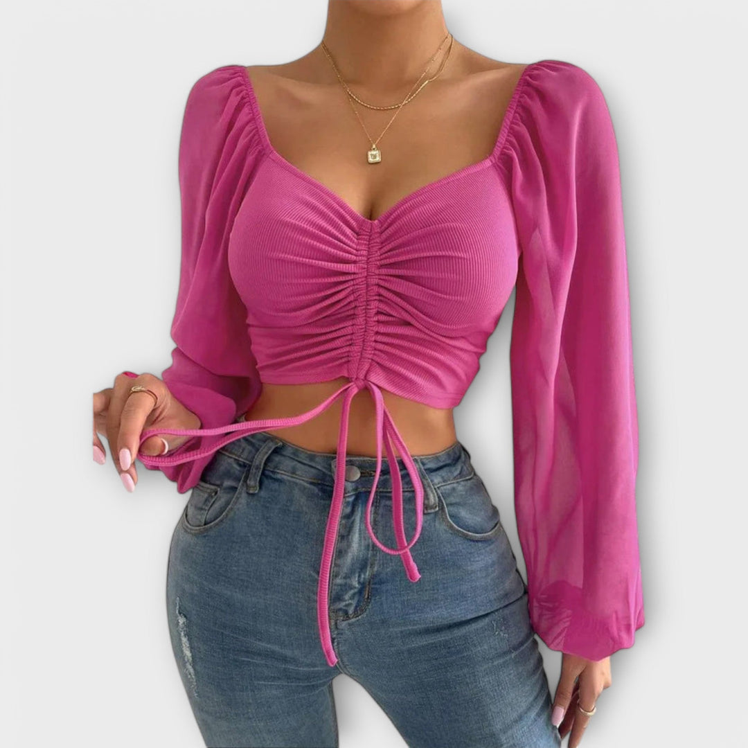 Jacqueline - Blusa versátil