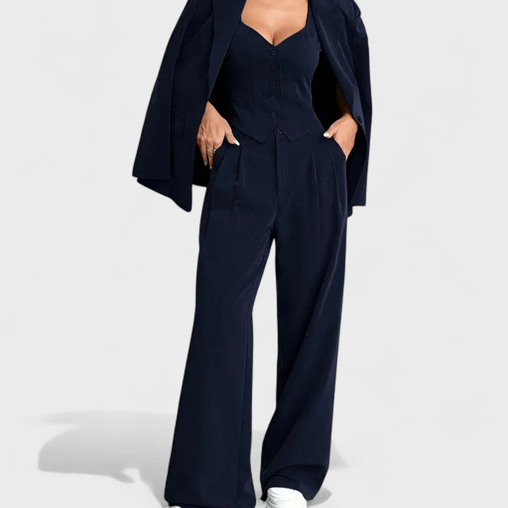 Madalena - Fato Elegante de 3 Peças