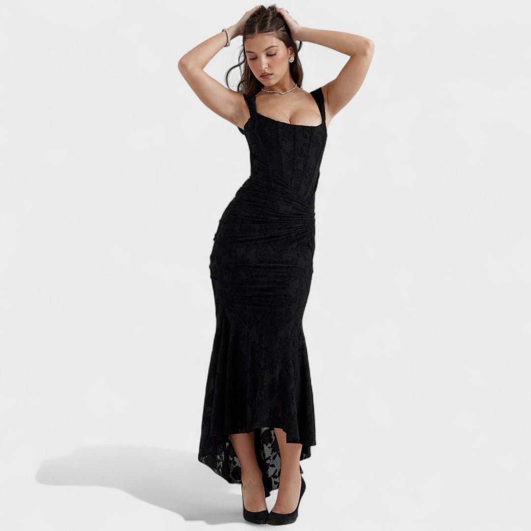 Cesca - Vestido de silhueta escultural