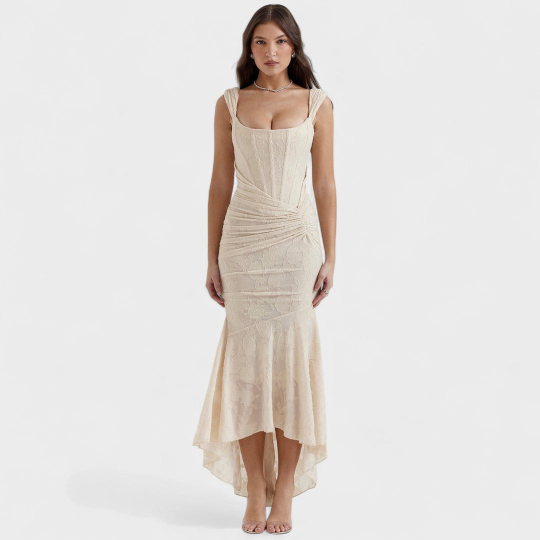 Cesca - Vestido de silhueta escultural