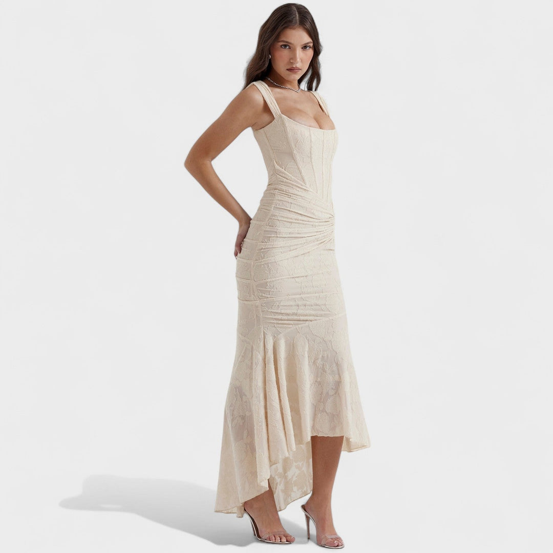 Cesca - Vestido de silhueta escultural