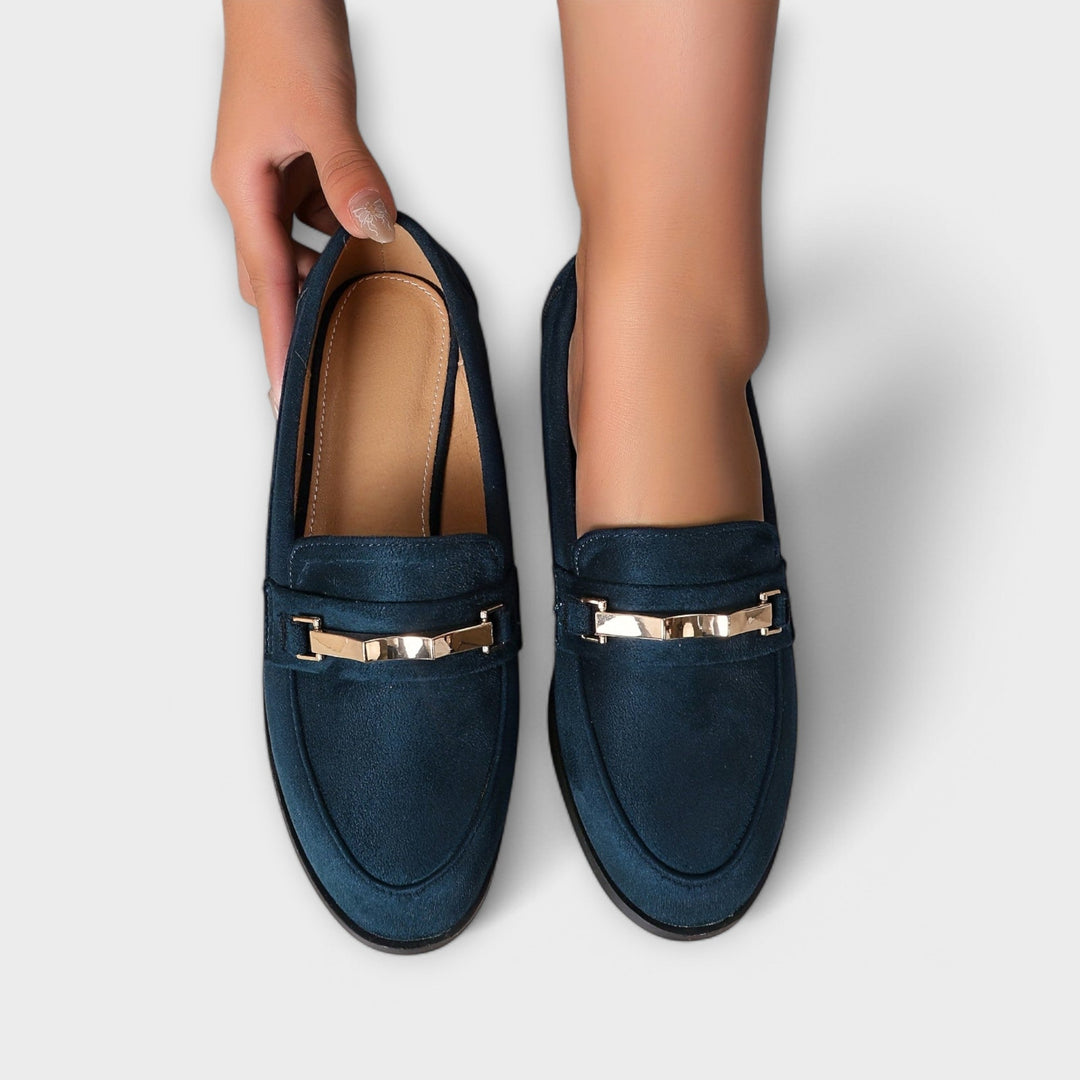 Alexandrina-Loafer de flanela