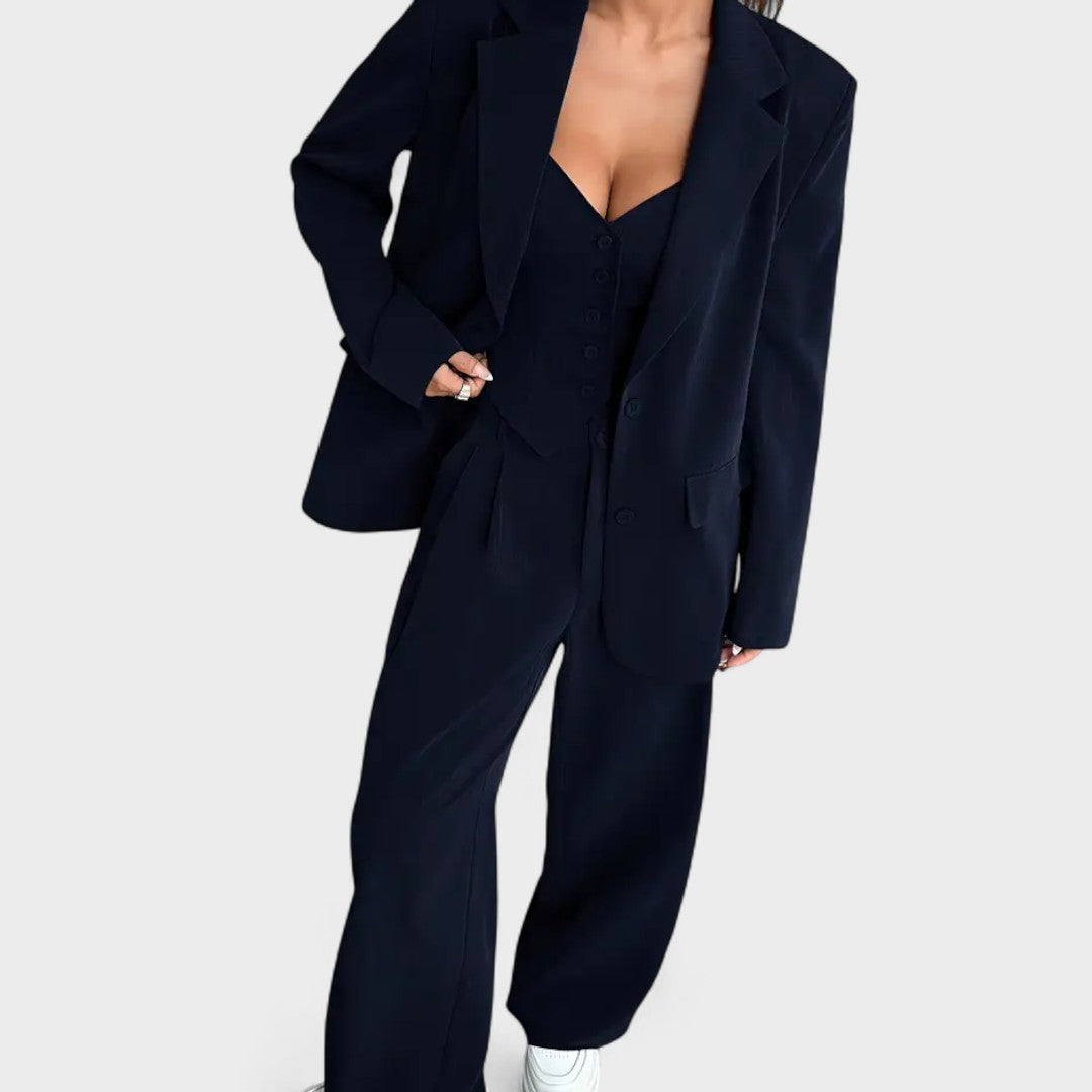 Madalena - Fato Elegante de 3 Peças