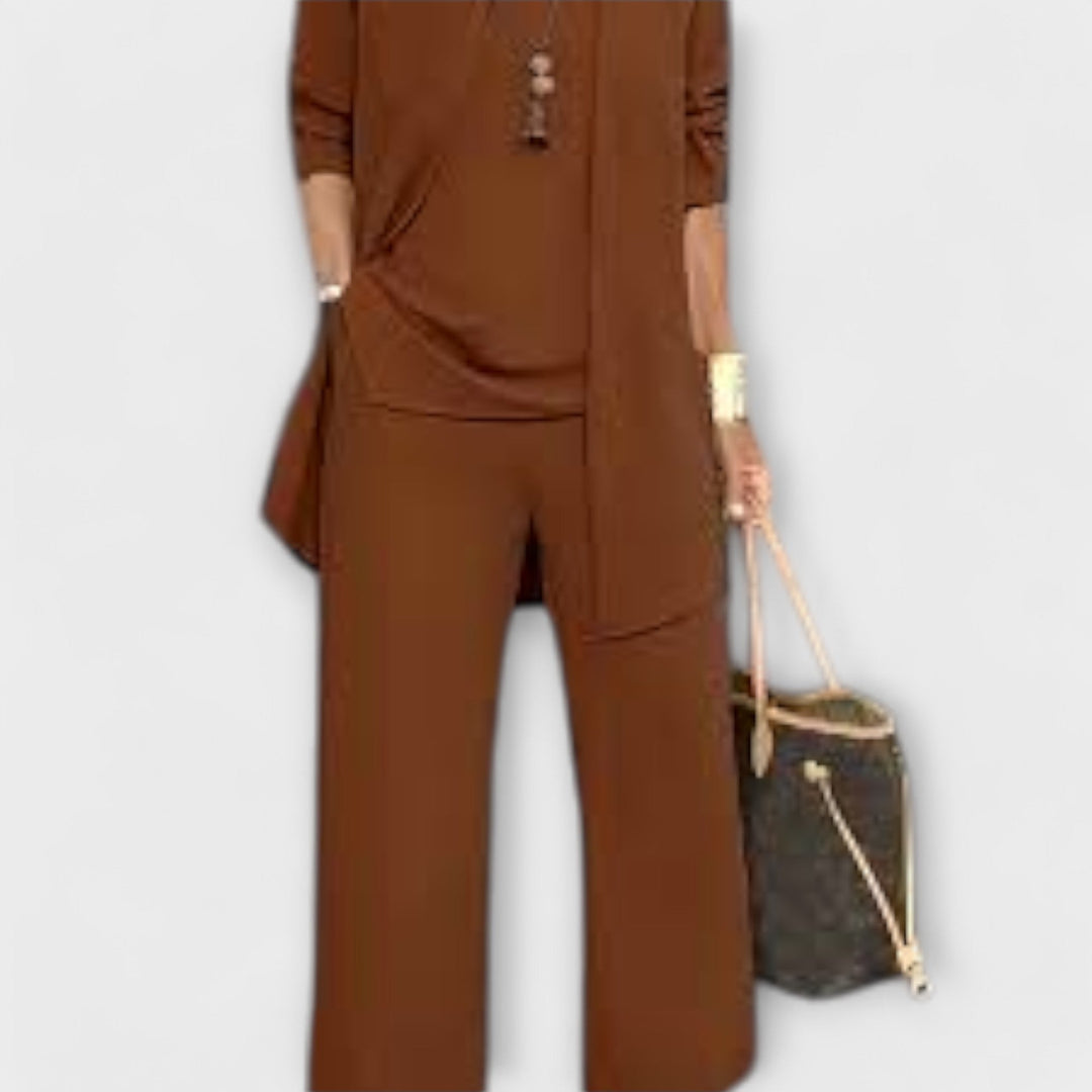 Helem- Conjunto casual de três peças