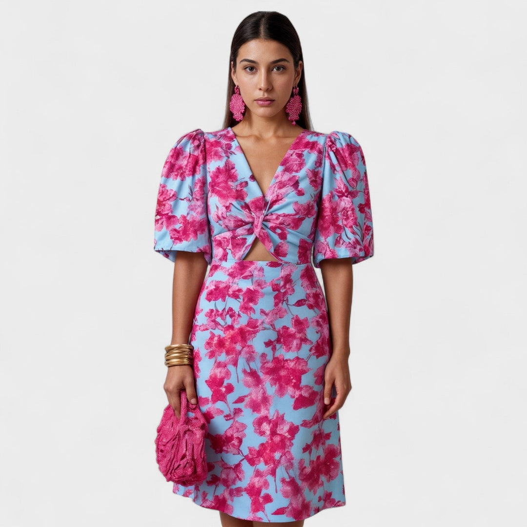 Lily - Vestido Fuego Tropical