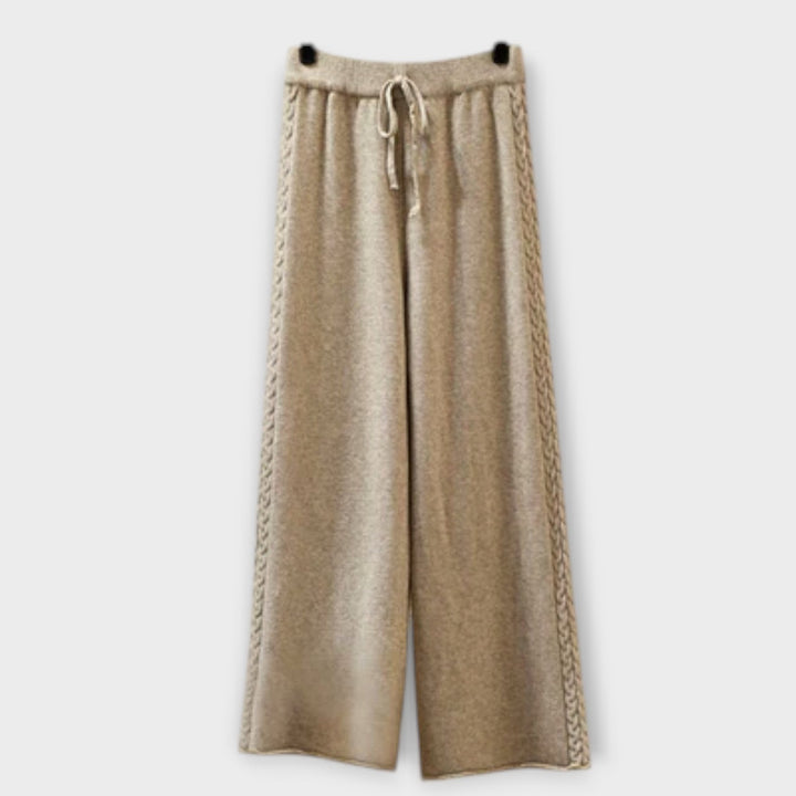 Olivia – Conjunto de malha elegante