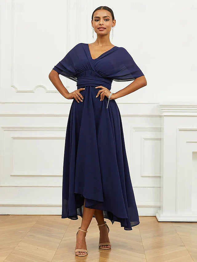 Helena | Vestido Helena Midi Formal com Decote em V