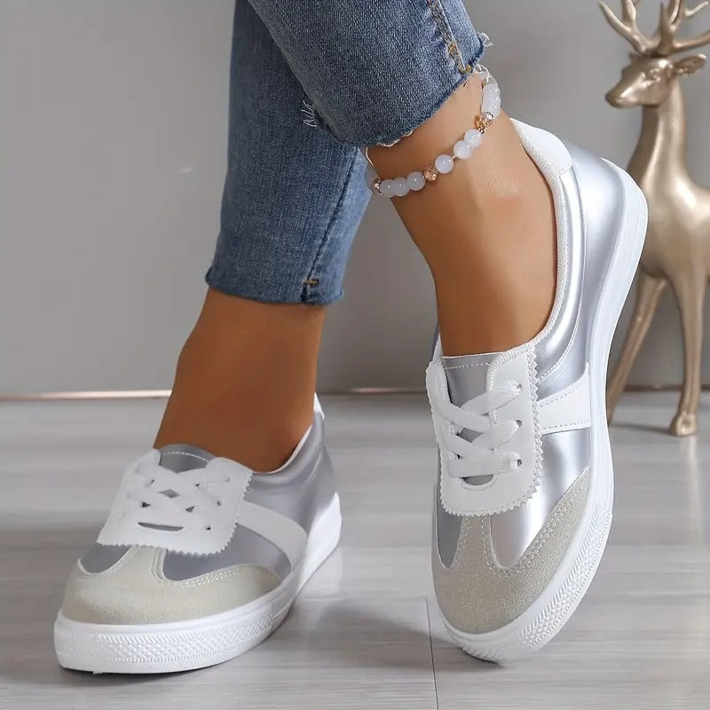 Hortênsia | Sapatilhas Ortopédicas de Couro ⏐ Edição Premium