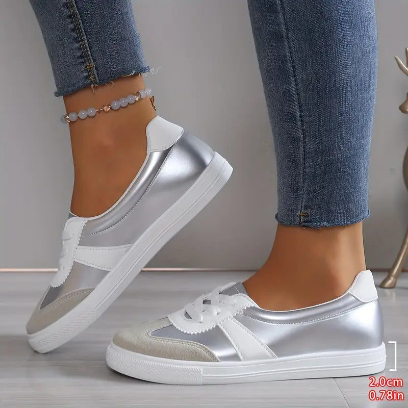 Hortênsia | Sapatilhas Ortopédicas de Couro ⏐ Edição Premium