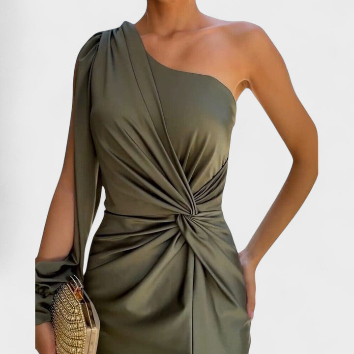 Kelly - Vestido de festa assimétrico