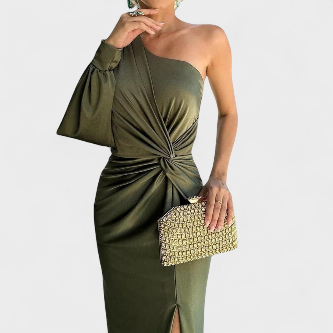 Kelly - Vestido de festa assimétrico