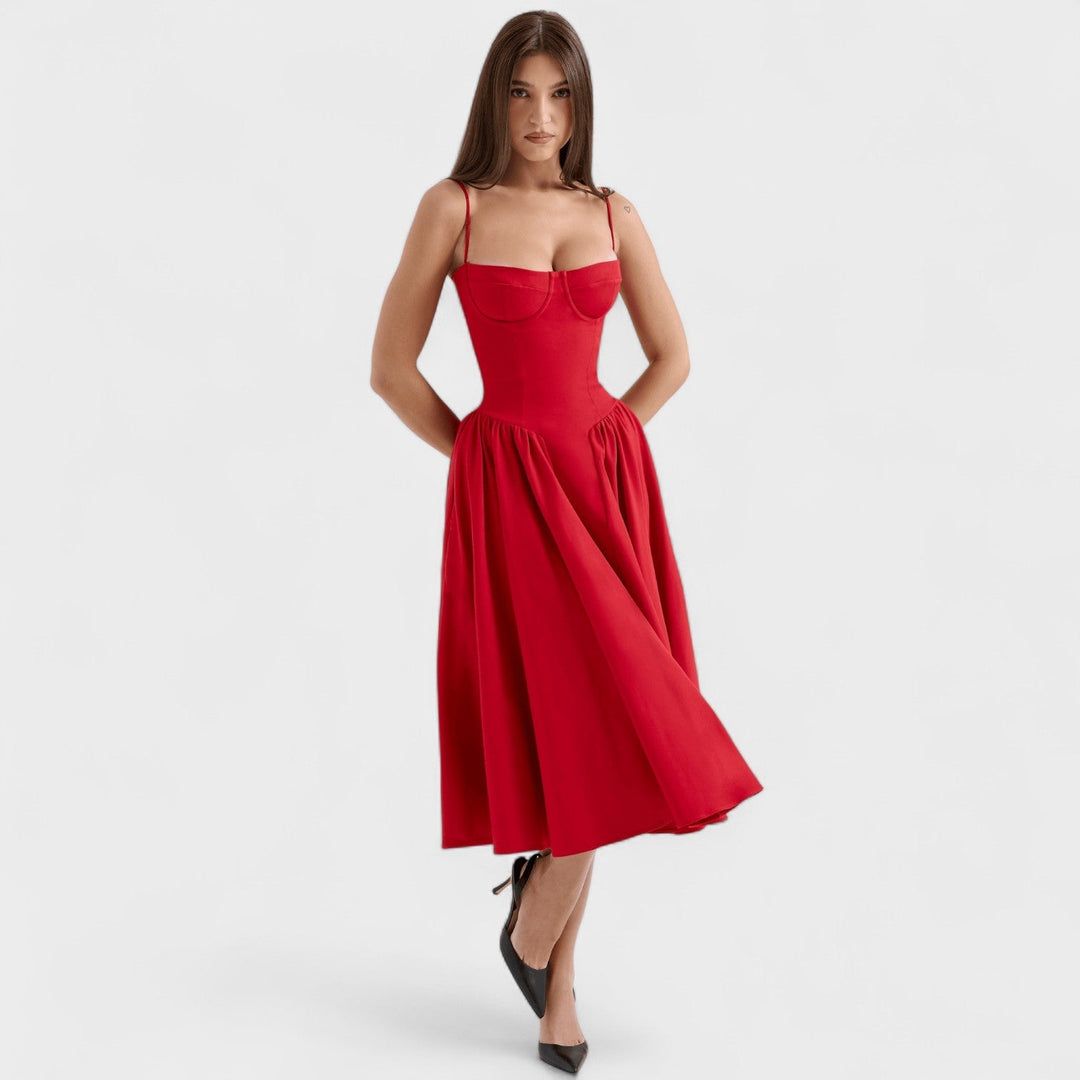 Valentina - O vestido com corset que transforma a sua figura