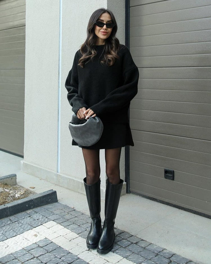 Lara | Conjunto de Malha para o Outono