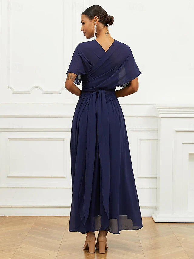 Helena | Vestido Helena Midi Formal com Decote em V